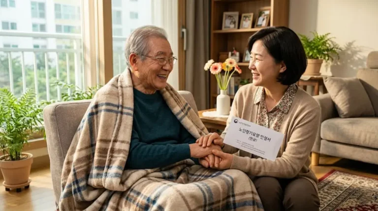 2026년 기준 노인장기요양등급 신청 자격, 절차, 혜택을 총정리하여 부모님 요양비 부담을 줄이는 방법을 안내하는 대표 이미지