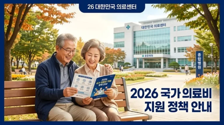 2026년 저소득층 의료비 지원 7가지 종류와 신청방법을 총정리하여 병원비 부담을 줄이는 방법