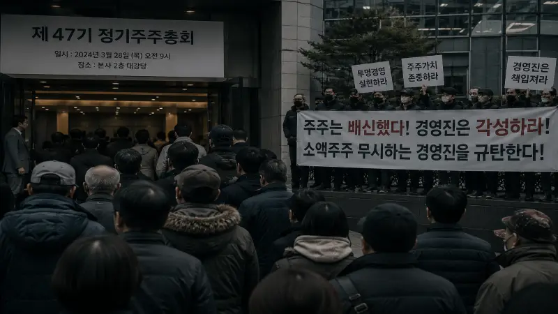 금양 소액주주 대응 방법 정리매매 전 체크리스트